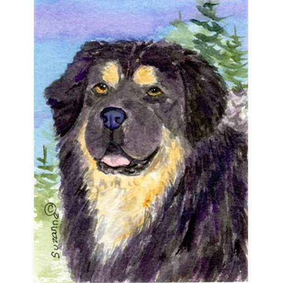 11 x 15 In. Tibetan Mastiff Flag, Garden Size