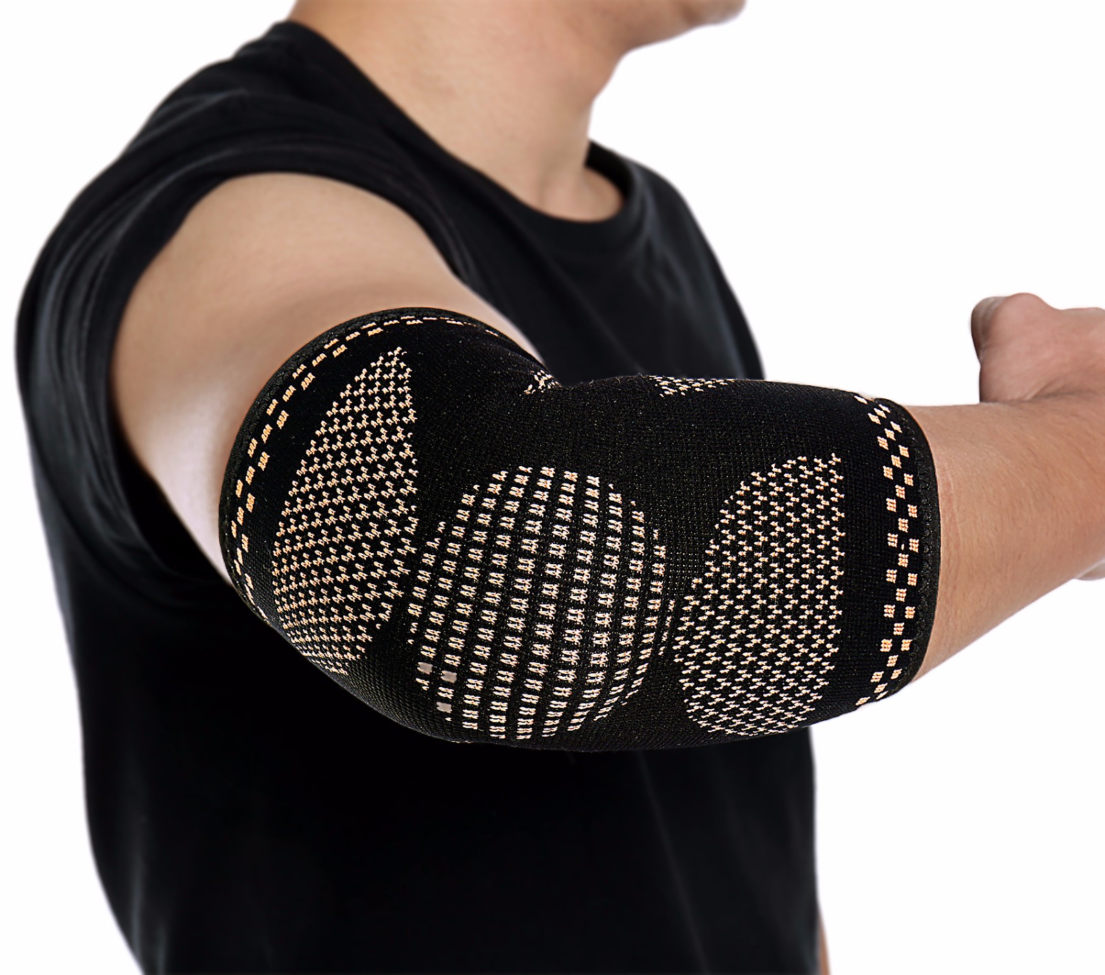 CFR Copper Wrist Support Compression Sleeves Guaranteed Braces for Carpal  Tunnel, RSI, Cubital Tunnel, Tendonitis, Arthritis, Wrist Sprains Support 