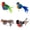 B, variant on Interactive Chirping Bird Cat Toy with Electronic Sounds Feathers, Automatic Self Play Exercise Toy for Indoor Cats Kittens, Soft Feathered Bird Design with Catnip Realistic Sounds