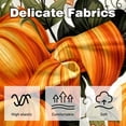 thumbnail image 3 of Thanksgiving Pumpkin Leaves Velvet Throw Pillow Covers with Unique Patterns - Set of 2, 16x16, 18x18, 20x20 Inches or Living Room, Bedroom, and More!, 3 of 6