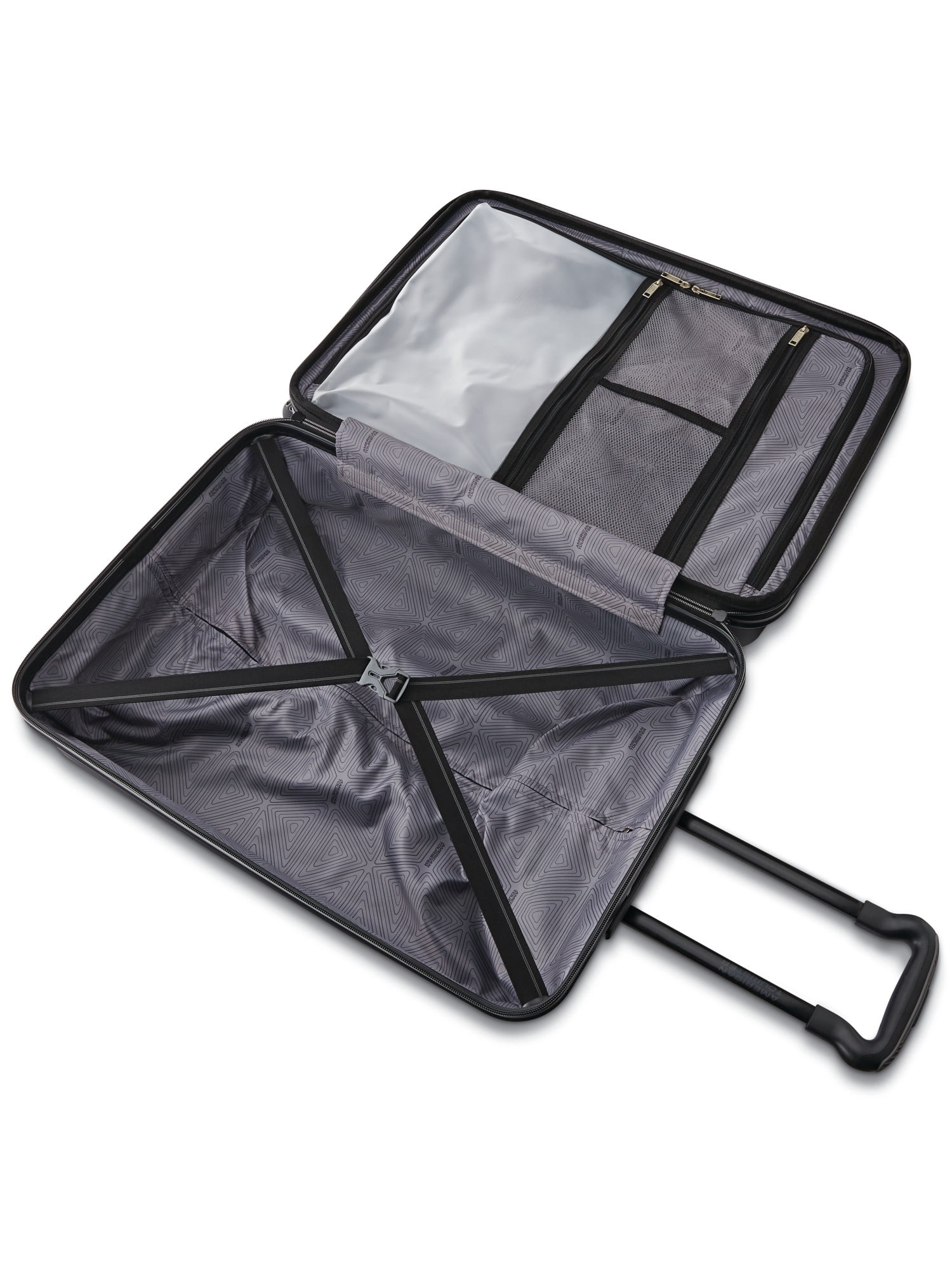 American Tourister Cargo X 25-inch Hardside Spinner, Checked Luggage, One Piece