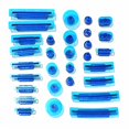thumbnail image 2 of 30Pcs/Set Glue Tabs Dent Lifter Tools Dent Puller Removal Tools for Auto Paintless Dent Repair Glue Tabs for Car Body, 2 of 8