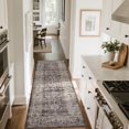 thumbnail image 3 of Shininglove Washable Vintage Distressed Runner Rug 2' x 6' – Non-Slip Soft Carpet for Living Room, Bedroom, Dining Room & Home Office, 3 of 7
