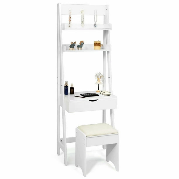 Makeup Dressing Table Shelf Vanity Set With Flip Top Mirror Com Makeup Dressing Table Shelf Vanity Set, Makeup Dressing Table Shelf Vanity Set With Flip Top Mirror