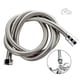 thumbnail image 3 of 1pcs 15m Stainless Steel Shower Hose Sprinkler Inlet Pipe Brass Insert Leak Proof Chrome Finish Resist High Pressure, 3 of 5