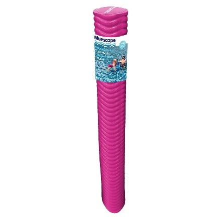 Bluescape Deluxe Pool Noodle – Hot Pink | Triple-Dipped NBR Foam | 46 in
