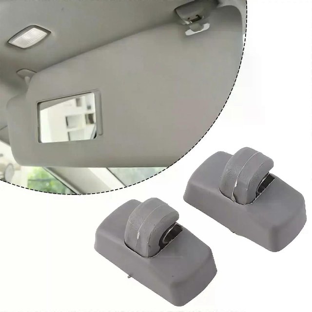 2pcs Car Front Sun Visor Sunvisor Hook Clips Bracket For Skoda For Fabia 00-08 For Skoda For Octavia 97-11 For Skoda For Superb