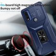 thumbnail image 3 of Funda para GANGXUN Motorola Moto G Play 2023 - Soporte metálico, Función magnética, Azul, 3 of 5