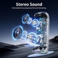 thumbnail image 2 of Altavoz Bluetooth, Sonido HD, InaláMbrico PortáTil, Resistente Al Agua IPX5, Ideal para el Hogar, Fiestas, Playa, Exteriores, Regalo de CumpleañOs ElectróNico., 2 of 5