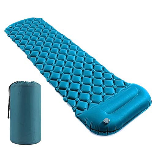 Star Smart Sleeping Pad for Camping Inflatable Backpacking Pad with Pillow,  Ultralight Durable Camping Mattress,Hiking Air Mat,Camp Sleep Pad for 
