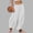 A253 White, variant on Xdegoge Baggy Harem Pants for Women Elastic Waist Lantern Trousers Casual Flowy Wide Leg Lounge Bottoms Summer Beachwear
