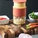 thumbnail image 5 of Cocina Handheld Food Chopper Ajo Master Acero Inoxidable Verduras Frutas Frutas Carne Máquina Crusher Máquina Outdoor Mano Amarillo Amarillo Kearding HA010608-02, 5 of 6