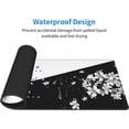 thumbnail image 3 of Black White Cherry Blossom Mouse Pad Japanese Sakura Death Life Flower Extended Desk Mat 80X30 cm Non-Slip Rubber Base Stitched Edge Large XL Playmat for Keyboard Gaming Laptop Desktop,31.5×11.8 Inch, 3 of 6