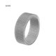 thumbnail image 1 of Qarigey Anillo Unisex Acero Anillo Mujer Hombre Malla Anillo Universal Múltiples Tamaño Mano Pareja Joyería, Blanco, Talla 18 Ropa, zapatos y accesorios Miscelánea blanco veinte, 1 of 8