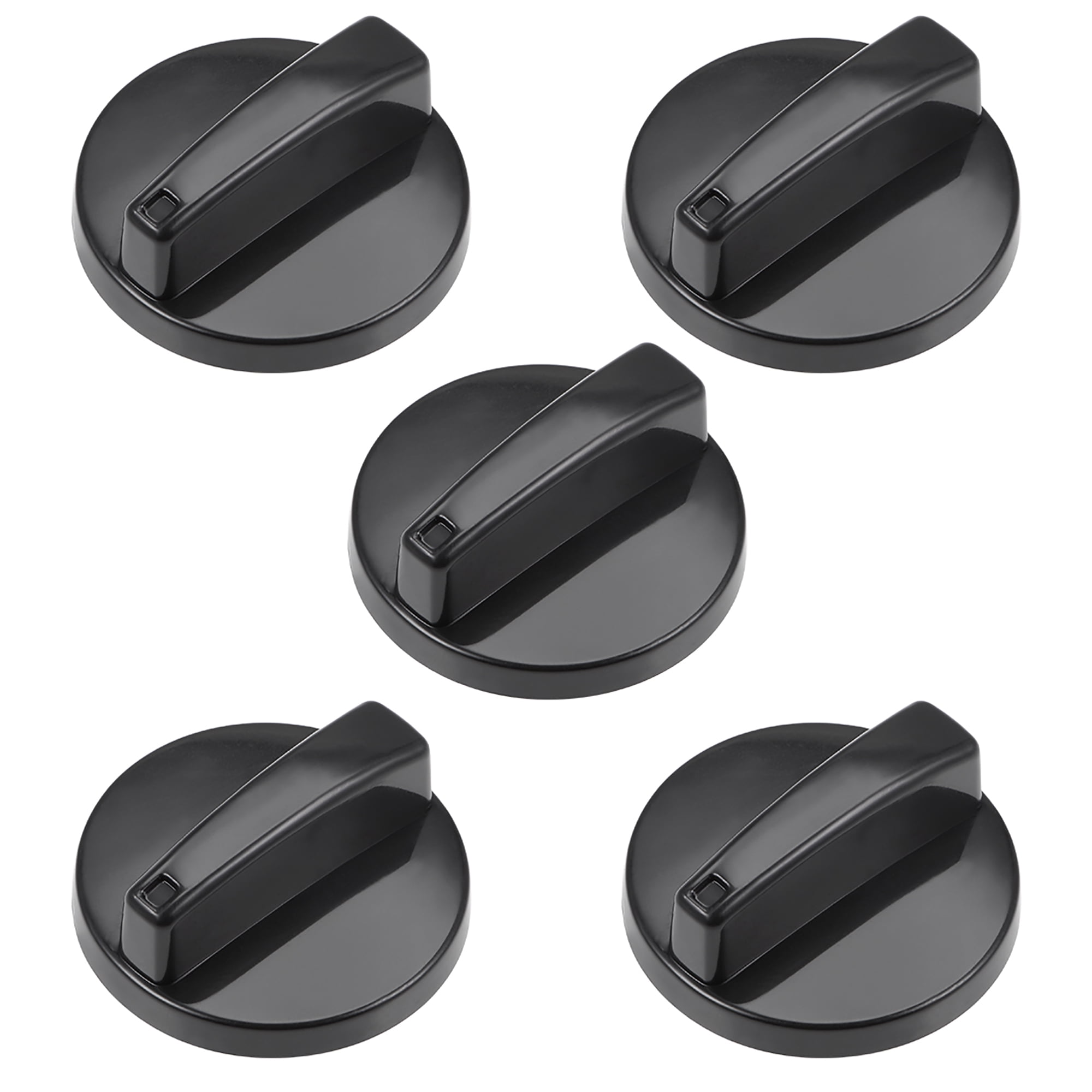 5 x Black Knob with Blue Pointer Free Shipping Soft Touch High Quality