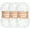 003 White, variant on Minzimin JubileeYarn Fun Finger Loops Yarn Jumbo Polyester 100g/Skein 3 Skeins