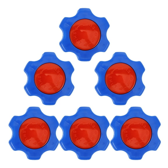 OUNONA 6 Pcs Outdoor Replacement Hose Bib Handle Plastic Valve Handwheel