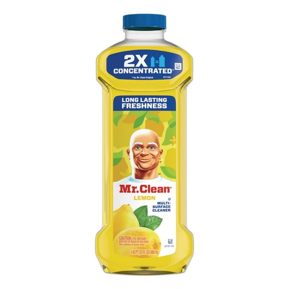 Multipurpose Cleaning Solution, Lemon, 23 oz Bottle, 9/Carton | Bundle of 2 Cartons