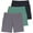 Set 1, variant on 3 Pack: Mens 7" Golf Shorts Pockets - Flat Front Casual Work Workout Active Hiking Sport
