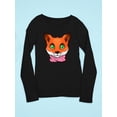 thumbnail image 3 of Fox With Green Eyes Long Sleeve Toddler -Image by Shutterstock,  2 Toddler, 3 of 4