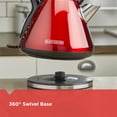 BLACK+DECKER 1.7L Stainless Steel Electric Cordless Kettle, Red