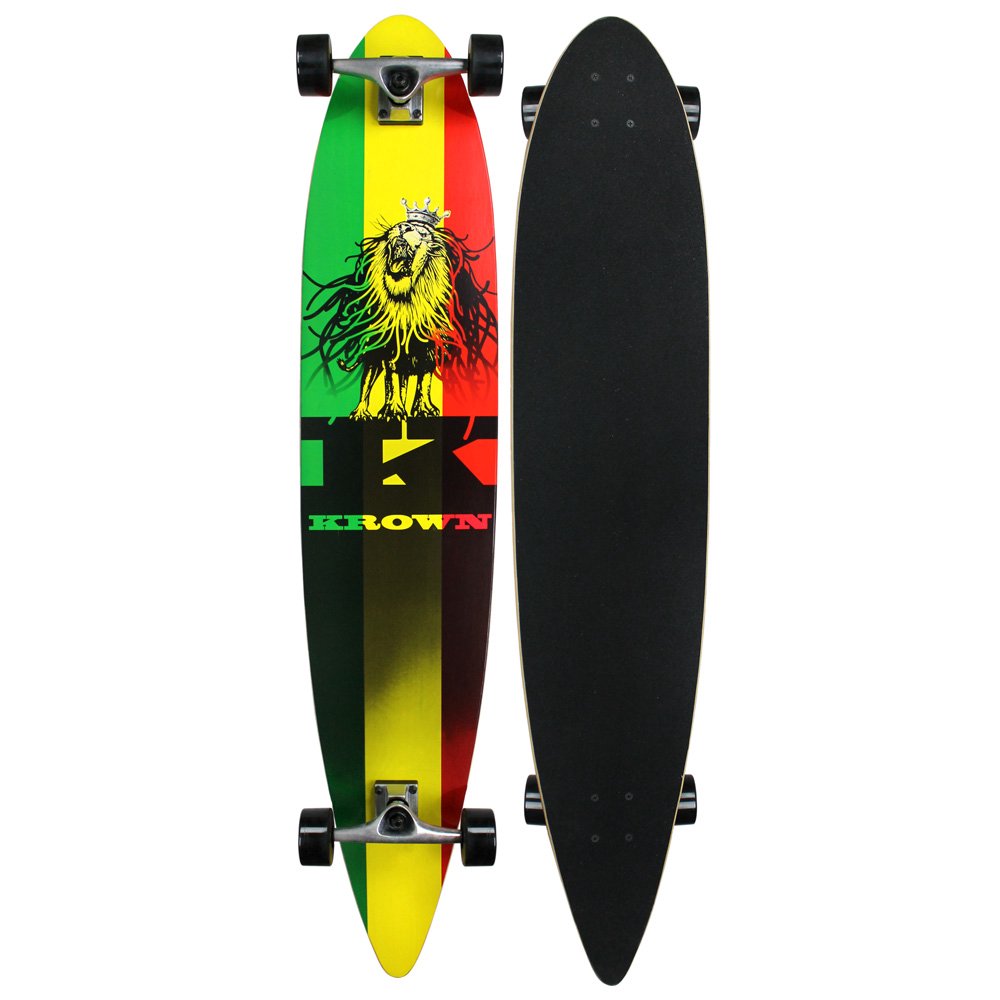 Krown City Surf Longboard Rasta 9" x 46"