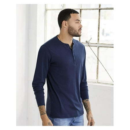 T-Shirts - Long Sleeve Long Sleeve Jersey Henley