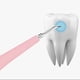 thumbnail image 2 of Escalador Dental eléctrico sónico portátil, limpiador de dientes, removedor de sarro SAF, herramienta de blanqueamiento de dientes para dentista, recargable por USB zhangmengya  LED, 2 of 2