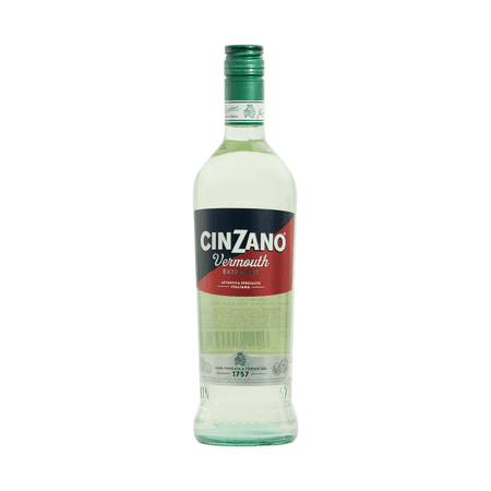 Cinzano, Italian White Blend Wine, 750 ml, 18% ABV, 1 Glass Bottle, Shelf-Stable, New