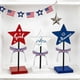 thumbnail image 1 of Independence Day Wooden Five Pointed Star Tabletop Standing Ornament Festive Party Decoration And Handcrafted Artwork, 1 of 6