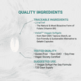 thumbnail image 3 of Naturalis Vegan L-5-MTHF 5mg (8300 mcg DFE) | Active Folate for Prenatal & Methylation Support | Vegan, Non-GMO, Soy & Gluten Free | 60 Softgels, 3 of 8
