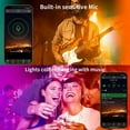 thumbnail image 3 of Bandes Lumineuses Led Adaptables, 30m (2 Rouleaux de 15m), Bluetooth RGB, Contrôle par Application Intelligente Éclairage Personnalisable, Installation Facile pour Chambre, Salon, Cuisine, Bar, Contrôle de Groupe, 3 of 5