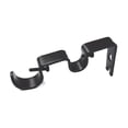 thumbnail image 2 of 3 Sets Curtain Rod Hook Holder Iron Bracket Universal Design Home Decoration for Bedroom, 2 of 12