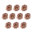 thumbnail image 2 of KLKCMS 10 Pcs Mini Perles Éléphant Breloques pour Bracelets DIY 12 x 10 mm Rouge Cuivre Rouge, 2 of 9