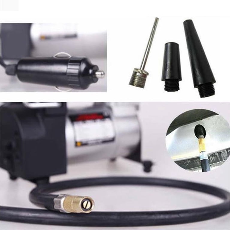 air pump that plugs into cigarette lighter NOCO AIR15 15A Portable Inflator this air compressor jumps from 0 to 40 PSI 12V Portable Car Tire Inflator