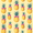Pineapple Love, variant on Yayeee 100% Cotton Hand Towels for Bathroom 16" x 28" Soft Absorbent Kitchen Towel, Pineapple Love