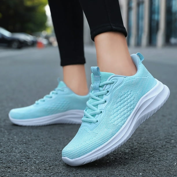 kosariii✴︎ XIAQUJ Women Running Shoes Lace up Front Sporty Sports Shoes