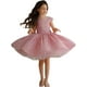 thumbnail image 3 of Vestidos cortos de desfile de lentejuelas para niñas, vestido de fiesta para niña con hombros descubiertos, color plateado y blanco, 3 of 5