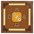 thumbnail image 2 of veasfak Mahjong Table Mat Mahjong Accessories Tablecloth for Card Home Desktop Games Brown, 2 of 9