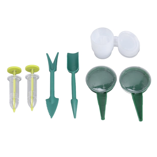 Small Seed Spreader, Seeding Tool Reusable Plastic Garden Seed Dispenser Lightweight Handmade User Friendly Design for Planting