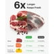 thumbnail image 3 of Syntus Bolsas selladoras al vacío para alimentos, 200 cuartos de galón, 8 x 12 pulgadas, bolsa precortada de grado comercial, sin BPA, bolsas para almacenamiento de comida preparada o Sous Vide, 3 of 7