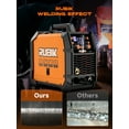thumbnail image 6 of RUBIK MIG Welder 200A Welding Machine 5 in 1 Gas MIG/Flux Core MIG/SYN/Lift TIG/Stick Multiprocess Aluminum MIG Welder, 110/220V Dual Voltage MIG Welding Machine, 6 of 13