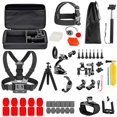 thumbnail image 1 of FHZLAJ Kit de Accesorios para Gopro C&aacute;mara de Acci&oacute;n 75 en 1, Compatible con GoPro 6-13, Soporte para C&aacute;mara Montaje para Gopro Hero, MAX Fusion APEMAN AKASO SJCAM Ins, 1 of 7