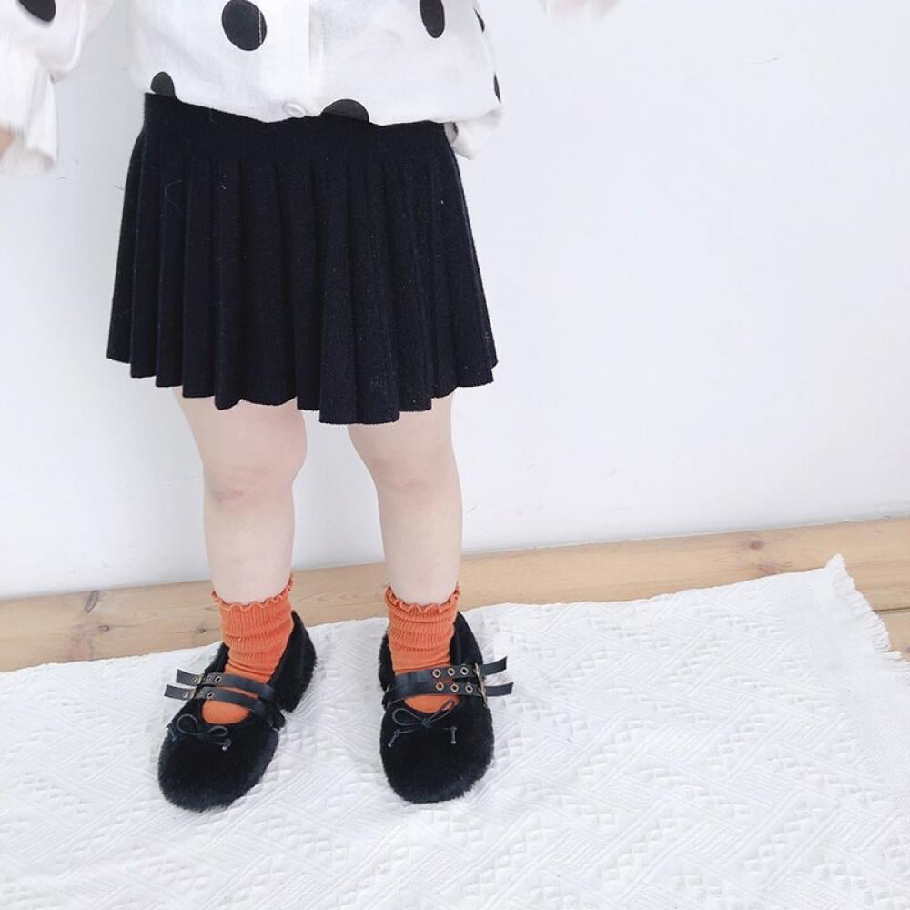 Toddler Girl Stride Rite Brand Black Sweater Tights Colored polkadot Size 12-36M