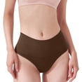 thumbnail image 2 of Elainilye Fashion Body Shaper Tummy Control Shapewear Girdle Corset Waist Shapewear Bottoms Shorts,Brown, 2 of 9
