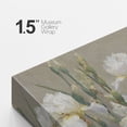 thumbnail image 6 of Canvas Wall Art White Iris Floral Print for Living Room Decoration - 16"x24", 6 of 8