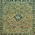 thumbnail image 1 of Ahgly Company Indoor Square Abstract Avocado Green Abstract Area Rugs, 4' Square, 1 of 6