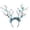 Blue, variant on Event Party Gothic Deer Horns Branch Flower Twig Hair Band Headband for Fancy Head Dress Seasonal Festive Accessory and Photo Prop,18 cm,Green