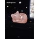 thumbnail image 3 of 1 pieza de piedra natural para dormir, figura curativa tallada con forma de gato, piedras preciosas de Reiki, artesanías, decoración del hogar, regalo para niños DIY, 3 of 5