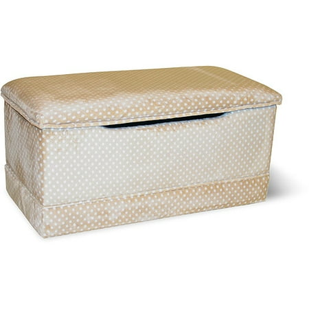 Deluxe Toy Box, Tan Dot